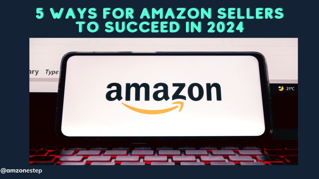 The image shows a mobile with the image of amazon on it.