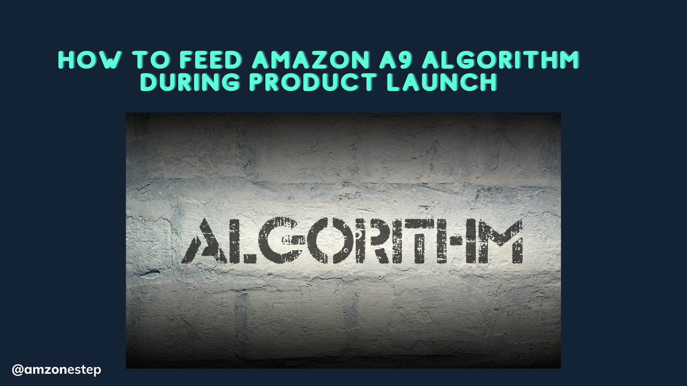 How To Feed Amazon A9 Algorithm During Product Launch
