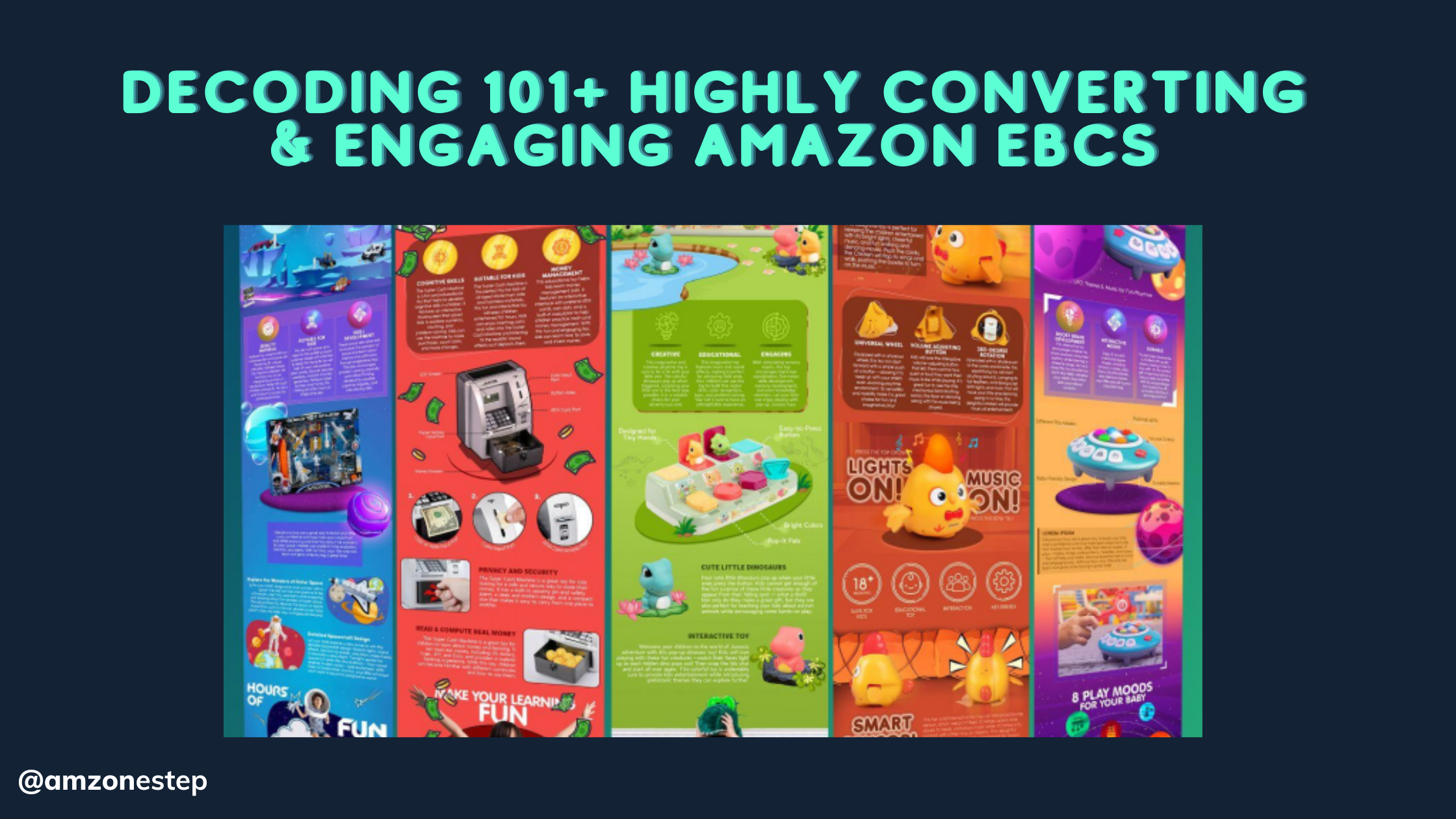 Decoding 101+ Highly Converting & Engaging Amazon EBCS