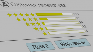 Ratings and Reviews on amazon