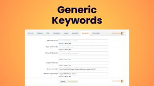 Generic Keywords